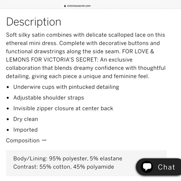 NWT For Love And Lemons Gardenia Mini Dress - Picture 7 of 7